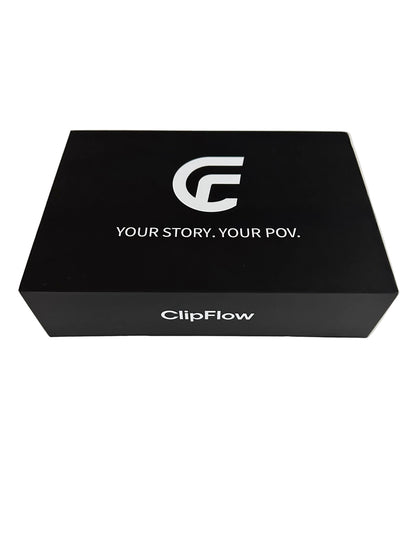 ClipFlow 4K Wireless WiFi Waterproof Action Camera ClipFlow